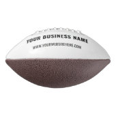 カスタム会社のロゴと文字名サッカー アメリカンフットボール (回転90)