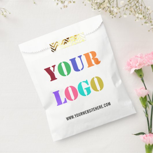 カスタム会社のロゴと文字好意バッグテンプレート フェイバーバッグ (封をした状態)