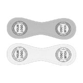 カスタム会社のロゴと文字 野球ボール (パネル)