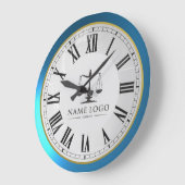 カスタム会社のロゴのプロモーション用大時計 ラージ壁時計 (傾斜)