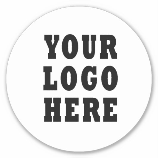 カスタム会社のロゴのプロモーション シール (正面)