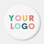 カスタム会社のロゴのプロモーション マグネット (正面)