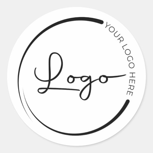 カスタム会社のロゴのプロモーション ラウンドシール (正面)