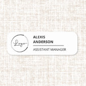 カスタム会社のロゴのプロモーション 名札