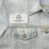 カスタム会社のロゴの磁気ピンまたはセーフティピン 名札 (インサイチュ)