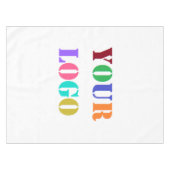 カスタム会社のロゴまたはフォトビジネスのテーブルクロス テーブルクロス (正面(横))