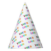 カスタム会社のロゴまたは写真プロモーションパーティー帽子 パーティーハット (正面)