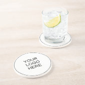 カスタム会社のロゴをここにアップロード コースター (側面)