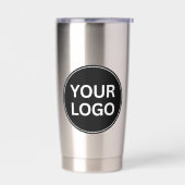 カスタム会社のロゴシンプル 保温保冷タンブラー (左面)