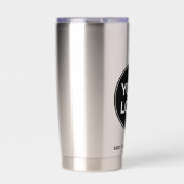 カスタム会社のロゴシンプル 保温保冷タンブラー (正面)