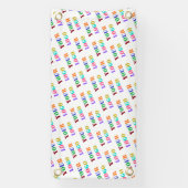 カスタム会社のロゴ写真バナーのプロモーション 横断幕 (縦)