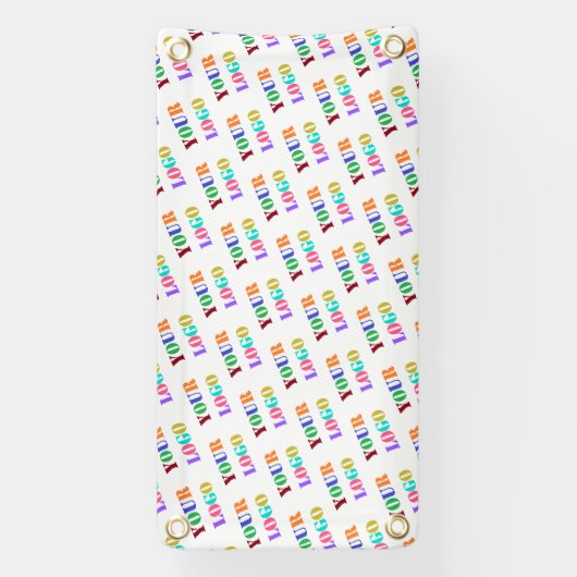 カスタム会社のロゴ写真バナーのプロモーション 横断幕 (縦)