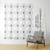 カスタム会社のロゴ名フォトバナータペストリー タペストリー (インサイチュ(横))