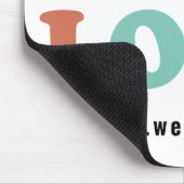 カスタム会社のロゴ マウスパッド (コーナー)