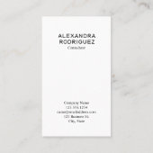 カスタム会社のロミニマルゴ 名刺 (裏面)