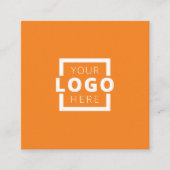 カスタム会社のロモダンゴ スクエア名刺 (正面)