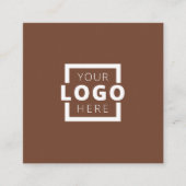 カスタム会社のロモダンゴ スクエア名刺 (正面)