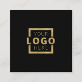 カスタム会社のロモダンゴ スクエア名刺 (正面)