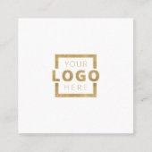 カスタム会社のロモダンゴ スクエア名刺 (正面)