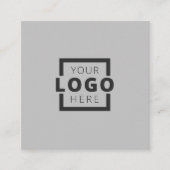 カスタム会社のロモダンゴ スクエア名刺 (正面)