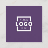 カスタム会社のロモダンゴ スクエア名刺 (正面)