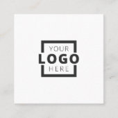 カスタム会社のロモダンゴ スクエア名刺 (正面)