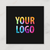 カスタム会社のロモダンゴ スクエア名刺 (正面)