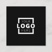 カスタム会社のロモダンゴ スクエア名刺 (正面)