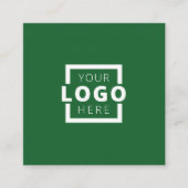 カスタム会社のロモダンゴ スクエア名刺 (正面)
