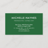 カスタム会社のロモダンゴ 名刺 (裏面)