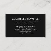 カスタム会社のロモダンゴ 名刺 (裏面)