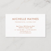 カスタム会社のロモダンゴ 名刺 (裏面)