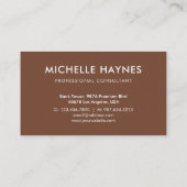 カスタム会社のロモダンゴ 名刺 (裏面)