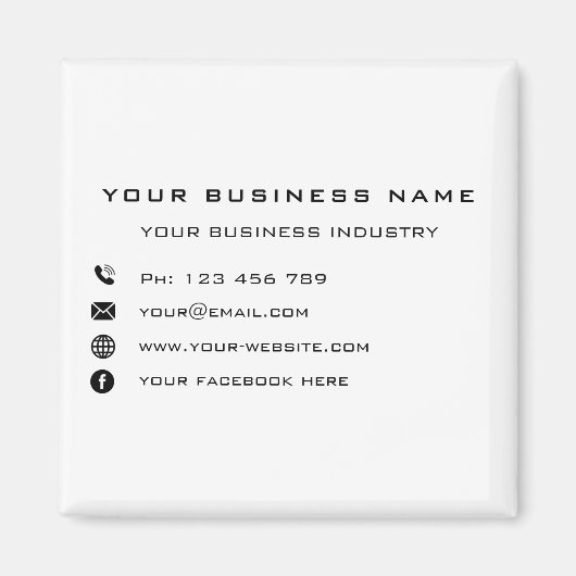 カスタム会社の移パーソナライズされた動磁石 マグネット (正面)