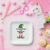 カスタム会社クリスマスパーティー ペーパープレート (パーティー)