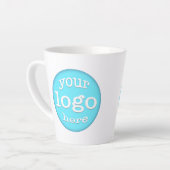 カスタム会社バリスタカフェロゴブランド カフェラテマグ (左アングル)