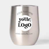 カスタム会社ブランドのビジネスロゴ (背面)