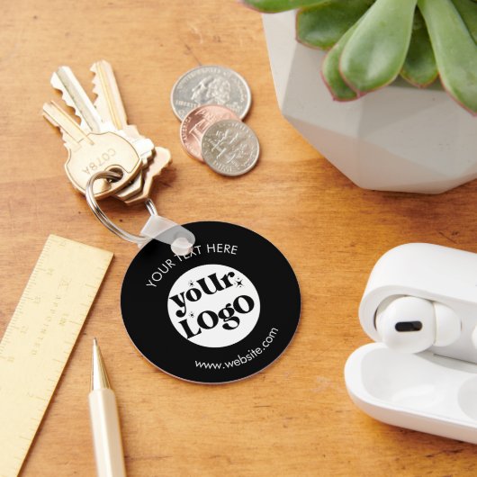 カスタム会社ブランドのビジネスロゴ キーホルダー (デスク)