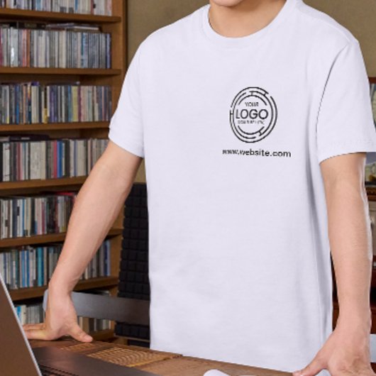 カスタム会社ブランドのビジネスロゴ Tシャツ