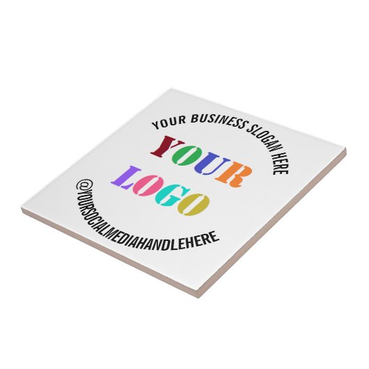 カスタム会社ロゴおよび文字業陶磁器タイル タイル (側面)