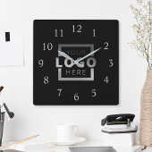 カスタム会社ロゴのプロモーションブランド スクエア壁時計