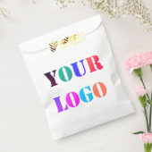 カスタム会社ロゴのプロモーション特典バッグテンプレート フェイバーバッグ (封をした状態)