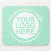 カスタム会社ロゴのプロモーション マウスパッド (正面)