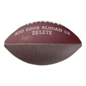 カスタム会社ロゴの宣伝スワッグ アメリカンフットボール (回転90)