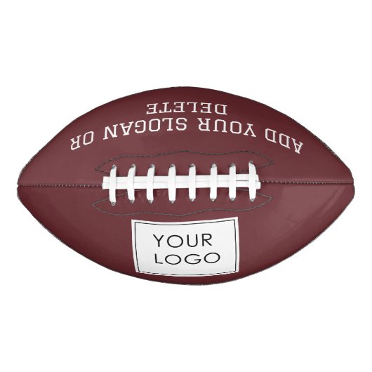 カスタム会社ロゴの宣伝スワッグ アメリカンフットボール (正面)