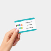 カスタム会社ロゴまたは写真名ビジネスバッジ バッジ (手持ち)