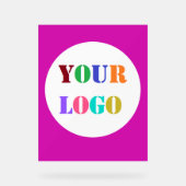 カスタム会社ロゴアクリルサインあなたの色 アクリルサイン (正面)