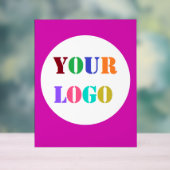 カスタム会社ロゴアクリルサインあなたの色 アクリルサイン (ニュートラル)