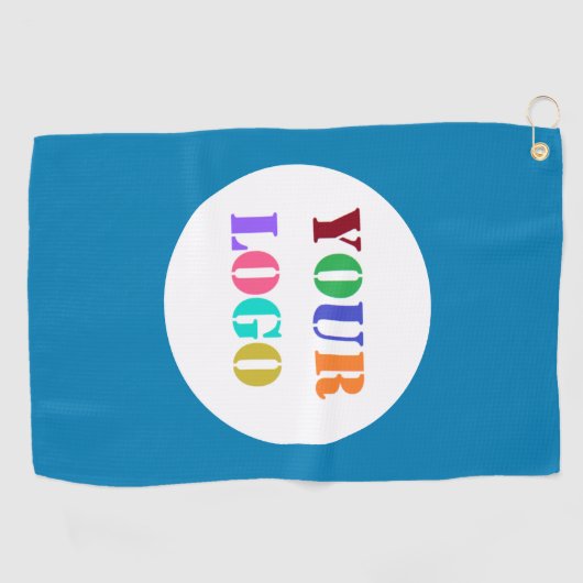 カスタム会社ロゴゴルフタオル – あなたの色 ゴルフタオル (横)