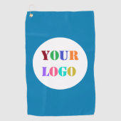 カスタム会社ロゴゴルフタオル – あなたの色 ゴルフタオル (正面)
